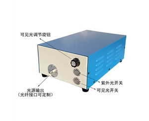 紫外可見光源 200-2500nm 紫外光可見光近紅外光的氘-鹵燈光源
